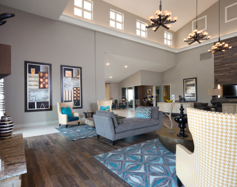 Jefferson Center lobby and seating