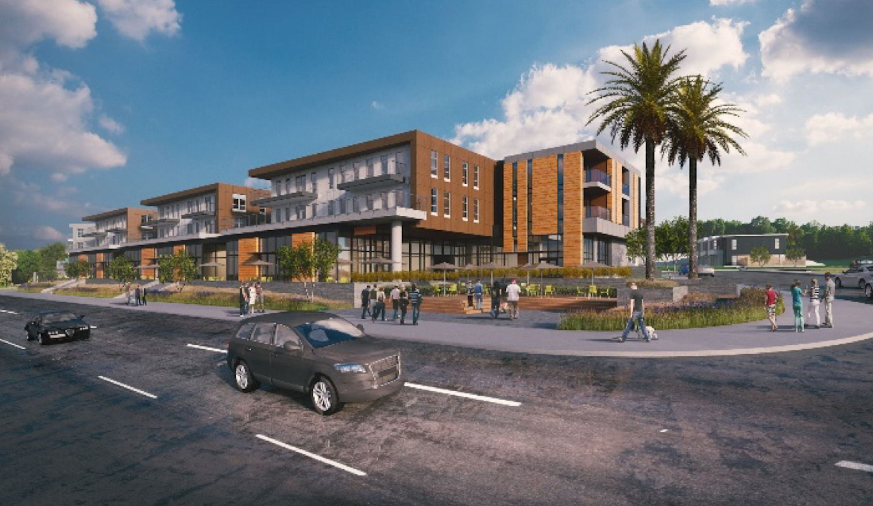 Jefferson Pacific Beach exterior renderings