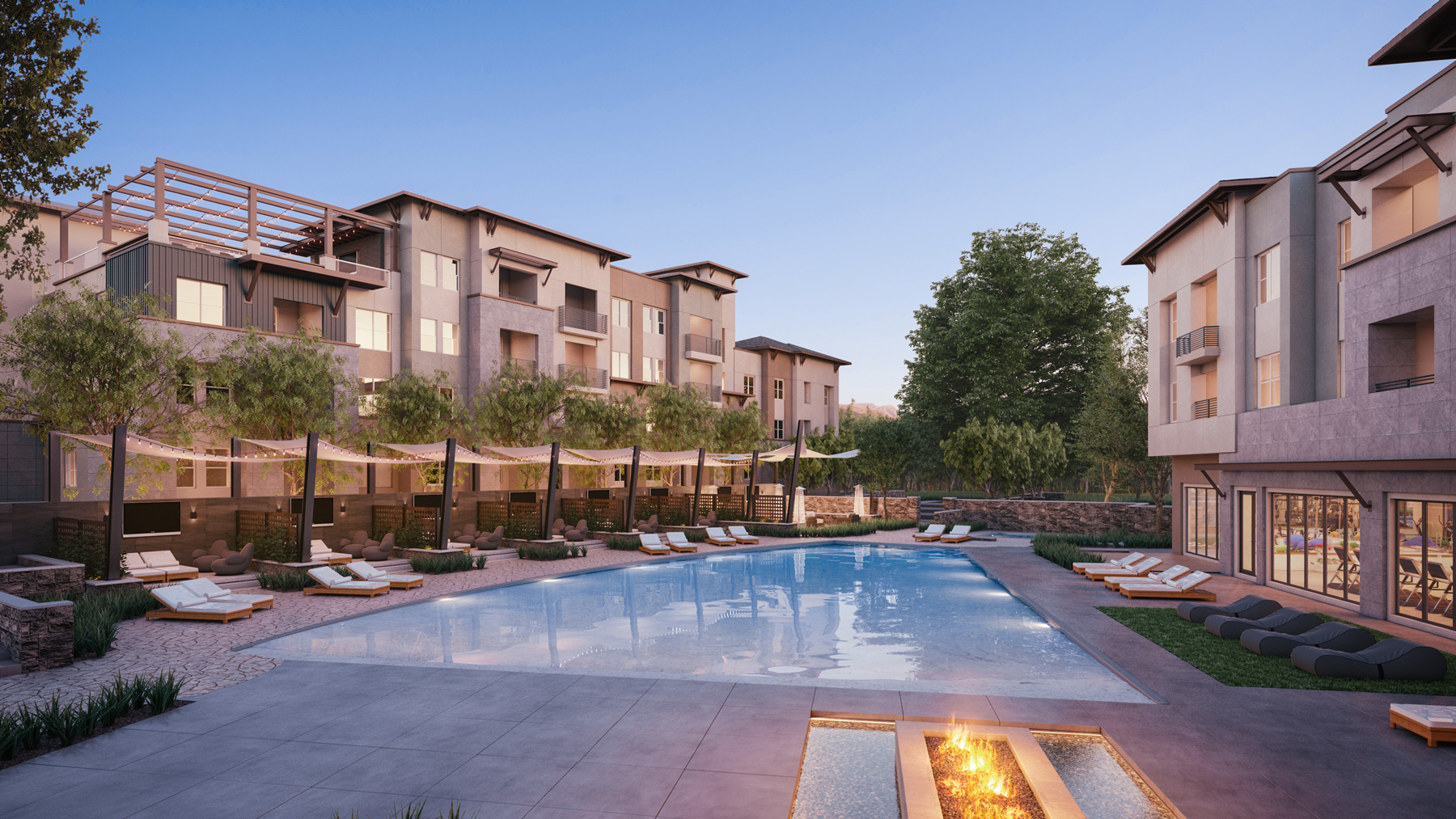 Jefferson Vista Canyon pool