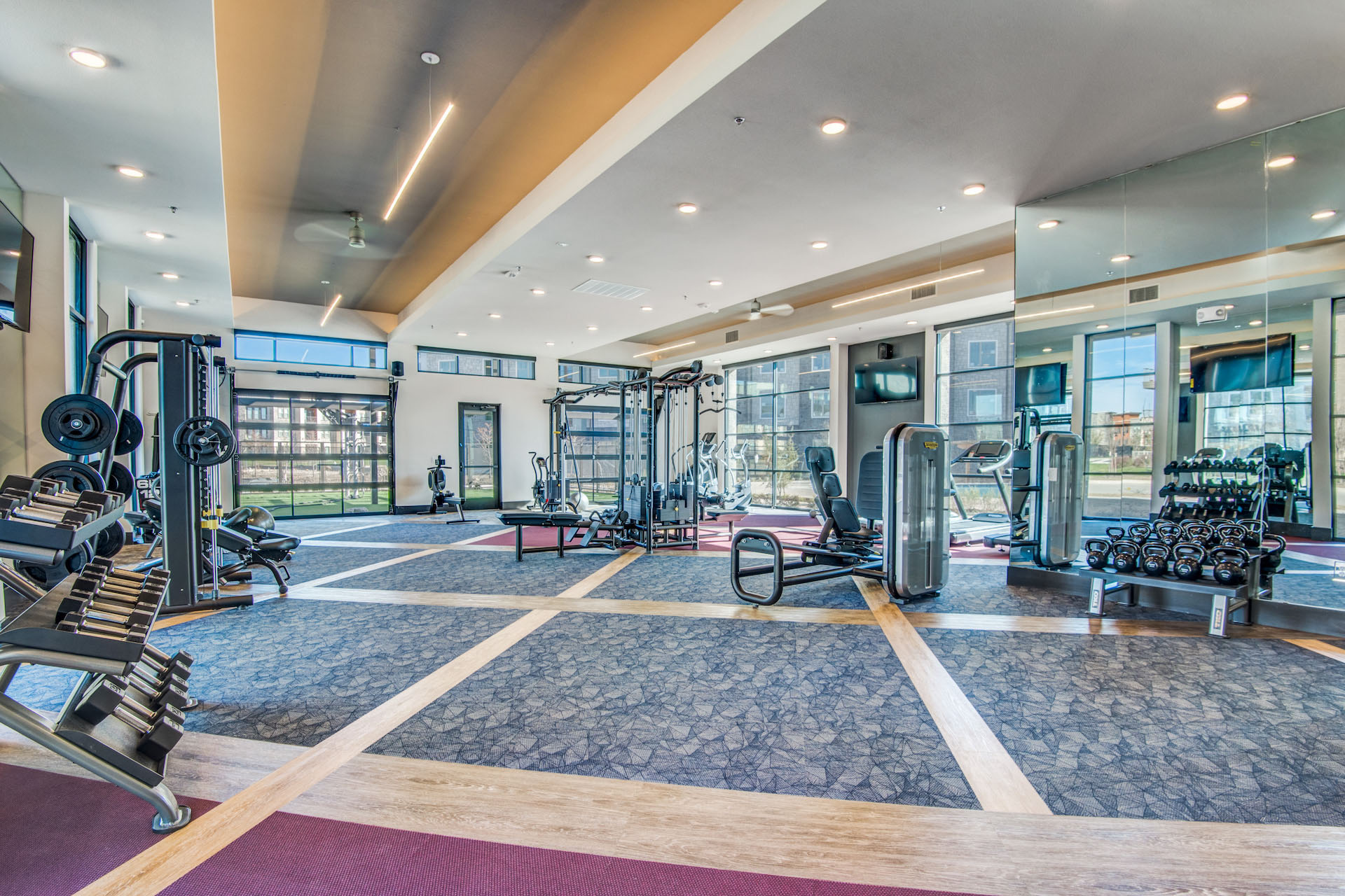 Jefferson 1900 exercise room