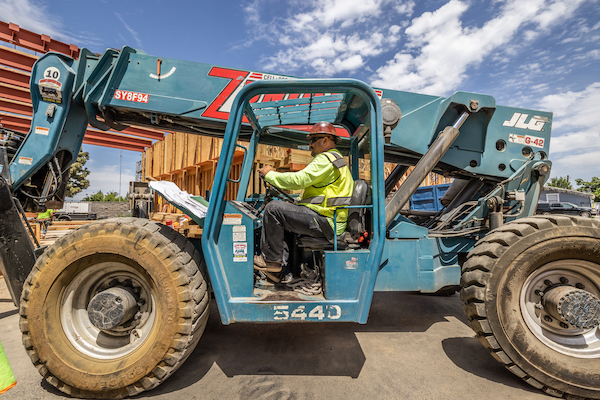 JPI associate on jobsite