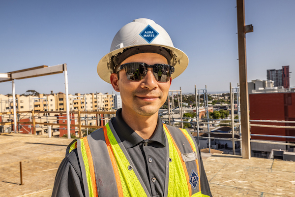 JPI associate on jobsite