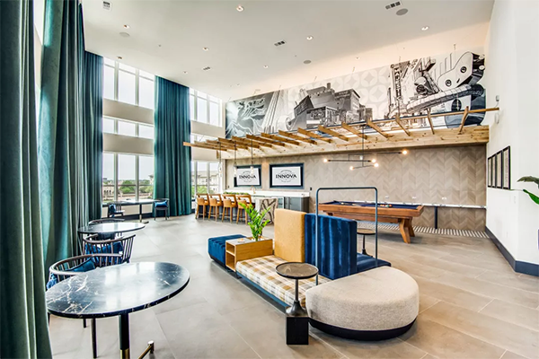 Aura Marts Innova property in Dallas Fort Worth interior